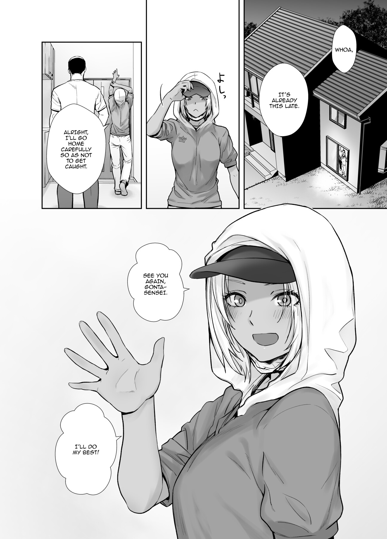 Hentai Manga Comic-The Black Gal Who Became The Homeroom Teacher's Maid 3-Read-33